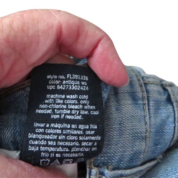 Faded Glory Jeans Women 6 Light Blue Boot Cut with 5 Pockets Soft , Western Wear - Picture 7 of 8